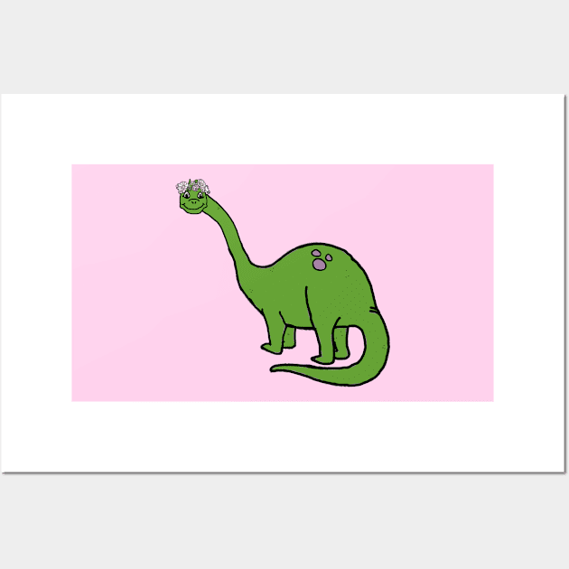 Basic-saurus Wall Art by TreyLemons